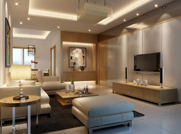 نورپردازی ویلا باغ