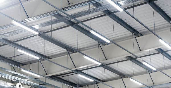 روشنایی انبار با مهتابی ال ای دی