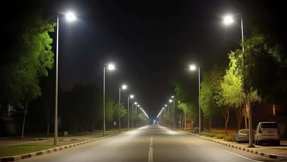 لنزهای چراغ خیابانی