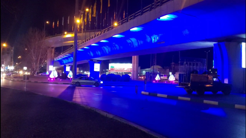 پروژکتور LED آبی