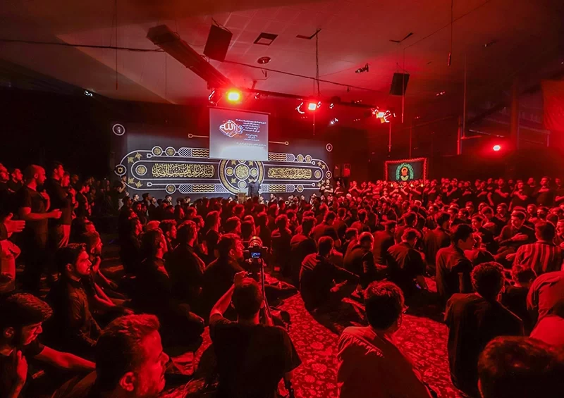 پروژکتور رنگی برای هیئت