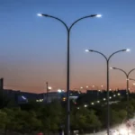 چراغ خیابانی برای بزرگراه